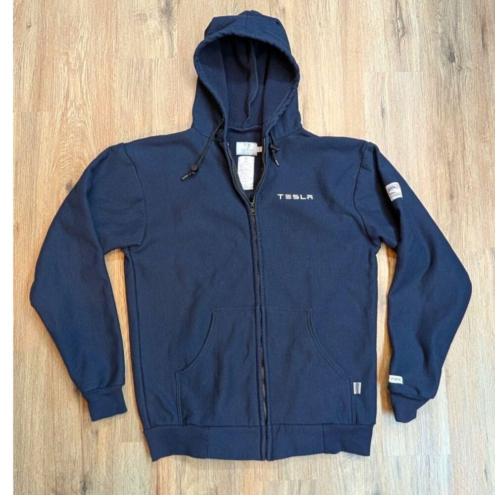 Tesla Flame Resistant Hoodie, size L